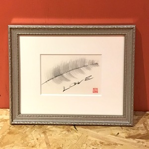 【千葉千香子】原画 「羽根LOVE」