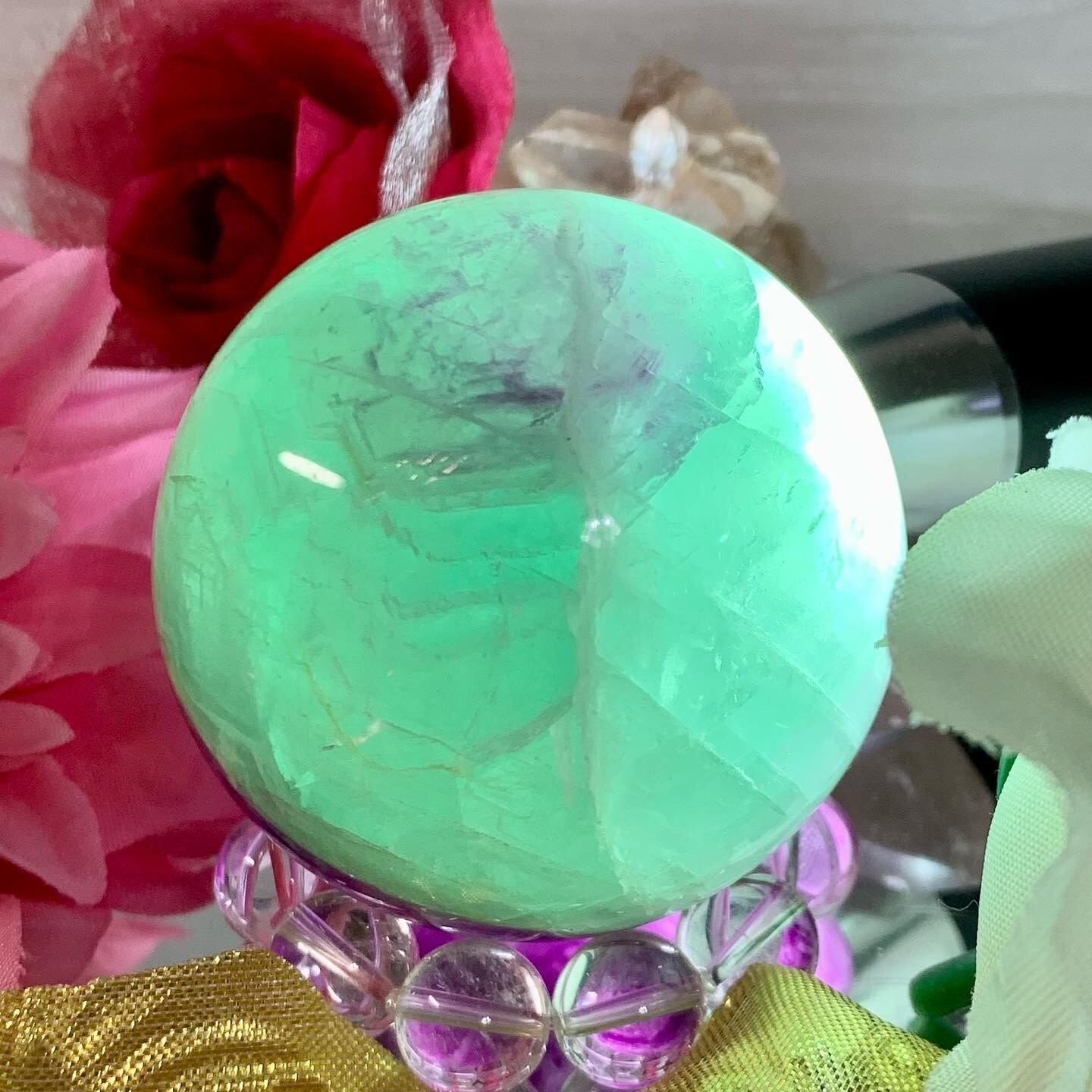 フローライト】綺麗な大玉 フローライト☆天才の石 NO.2