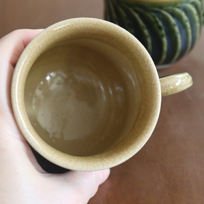 瀬戸赤津焼 拝戸窯稲山 マグカップ SetoAkazu-yaki Mug #459 | 和食器