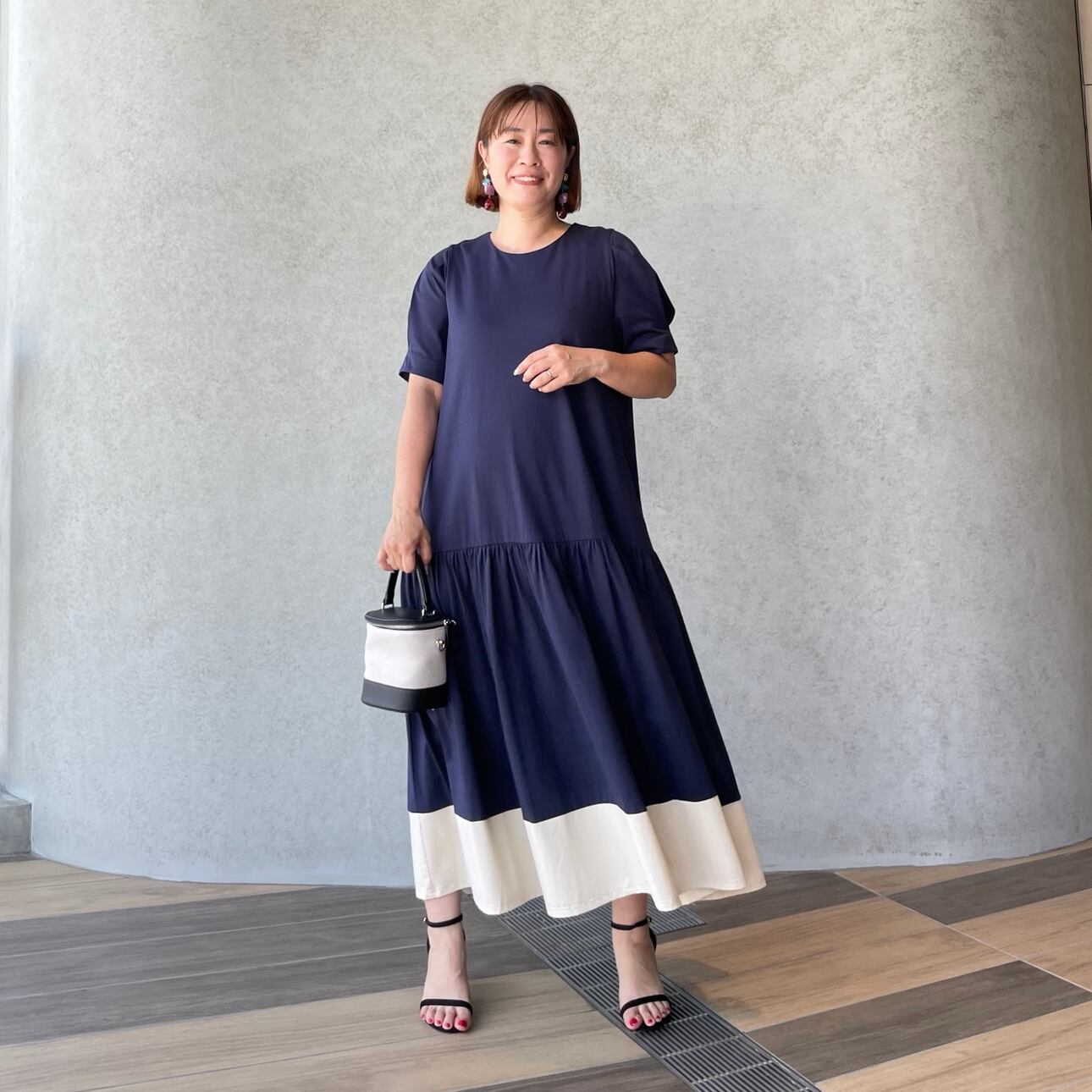 キプマイ keep my closet ノーカラージャケット　黒　小柄さんS keep my closet