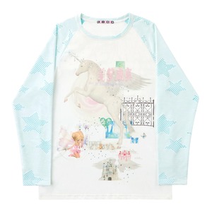 [CFIERCE] Unicorn Dream Come True Sleeve Top