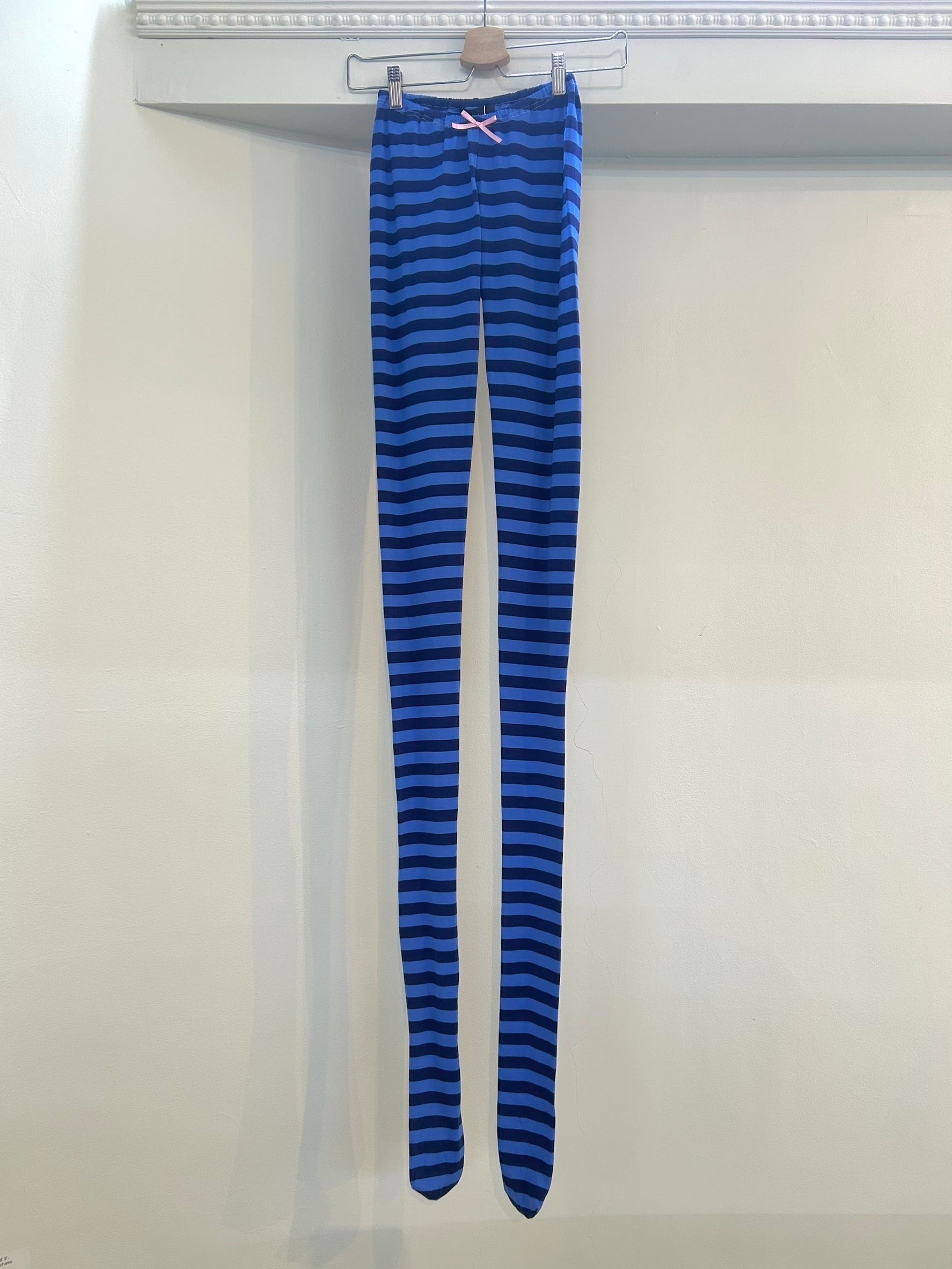 Ans Dotsloevner doll tights / blue stripes