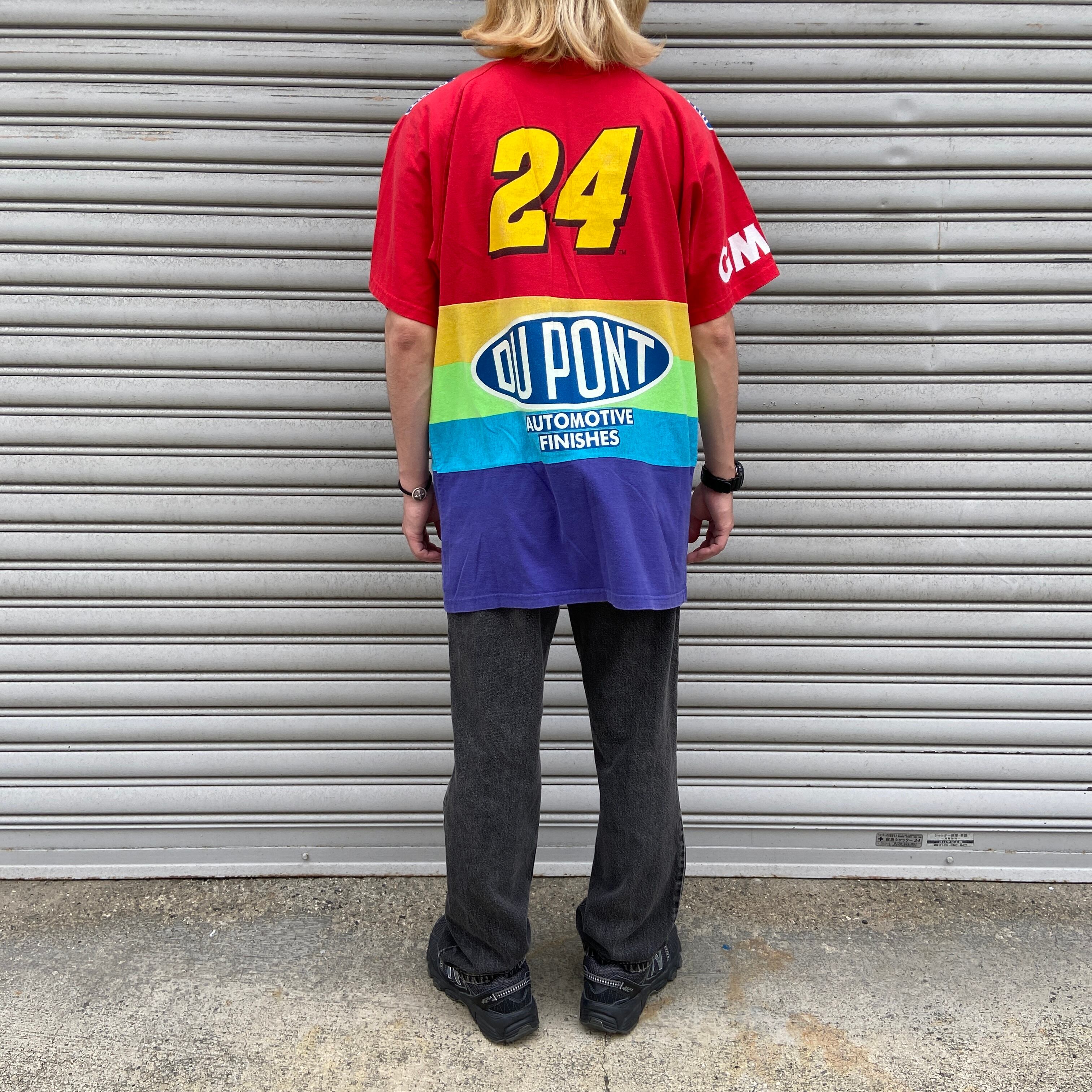 90s USA製 CHASE デュポン レーシングTシャツ 企業ロゴ L | 古着屋 Uan