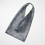 三角バッグ シルバー　[G1925]