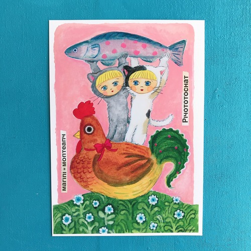 A4 POSTER「piyototochat」