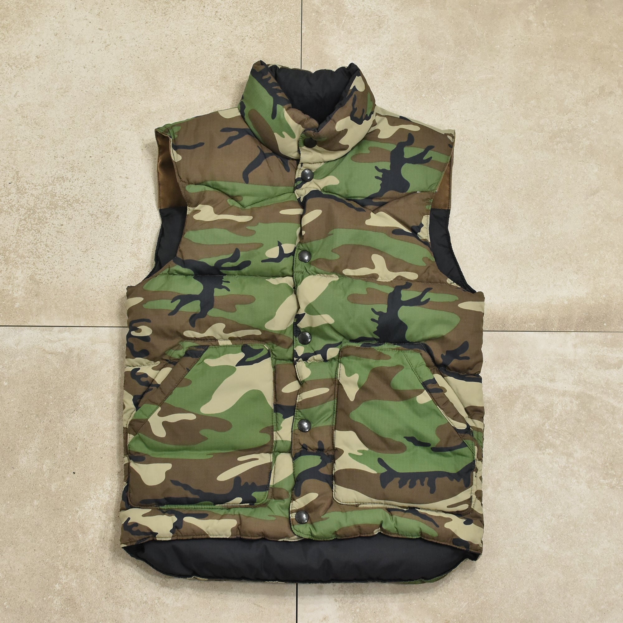 DENIM&SUPPLY RALPHLAUREN 迷彩 ダウンベスト（中古)XL DENIM&SUPPLY RALPHLAUREN 迷彩 ダウンベスト（中古)XLの通販
