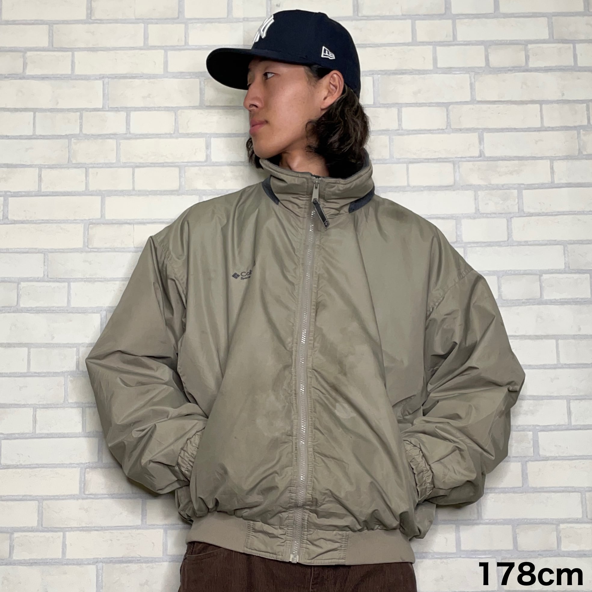 良品》 Columbia ブルゾン カーキ 速かっ L カジュアル 登山