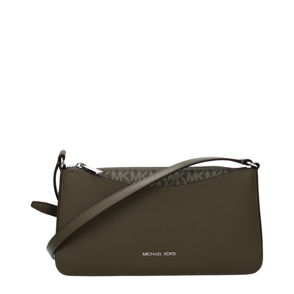 【新品】MICHAEL KORS マイケルコース レディース クロスボディバッグ ファブリック グリーン 35F5S4XC8LOLIVE