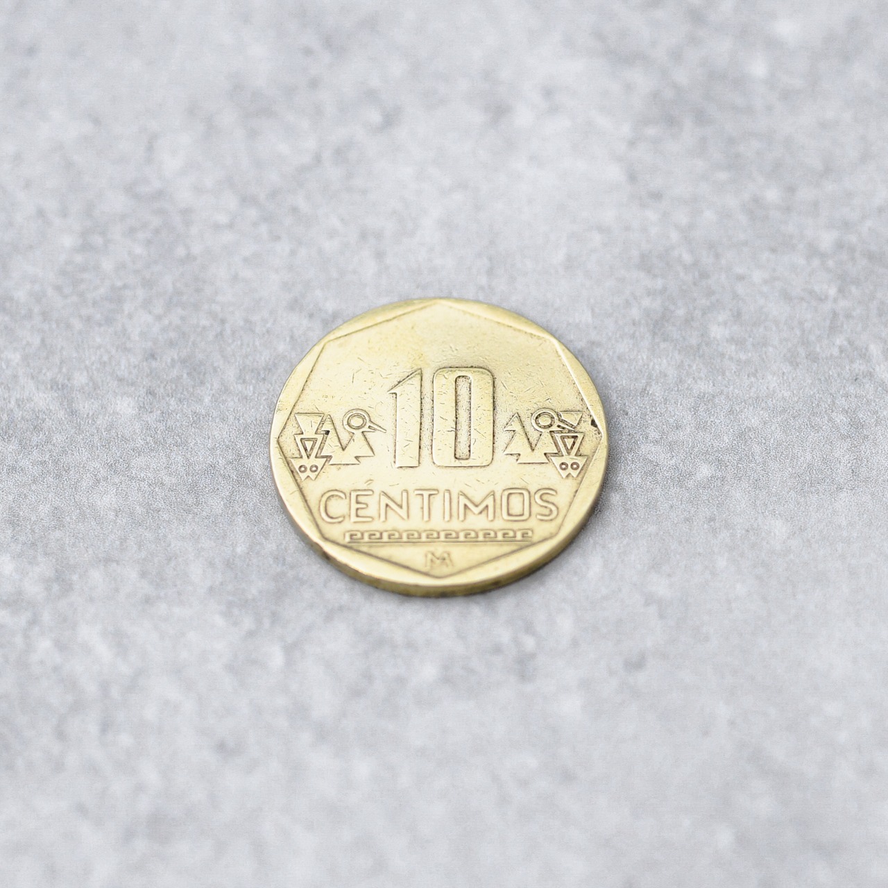 ペルー 10センティモ コインリング｜PERU 10CENTIMOS COINRING