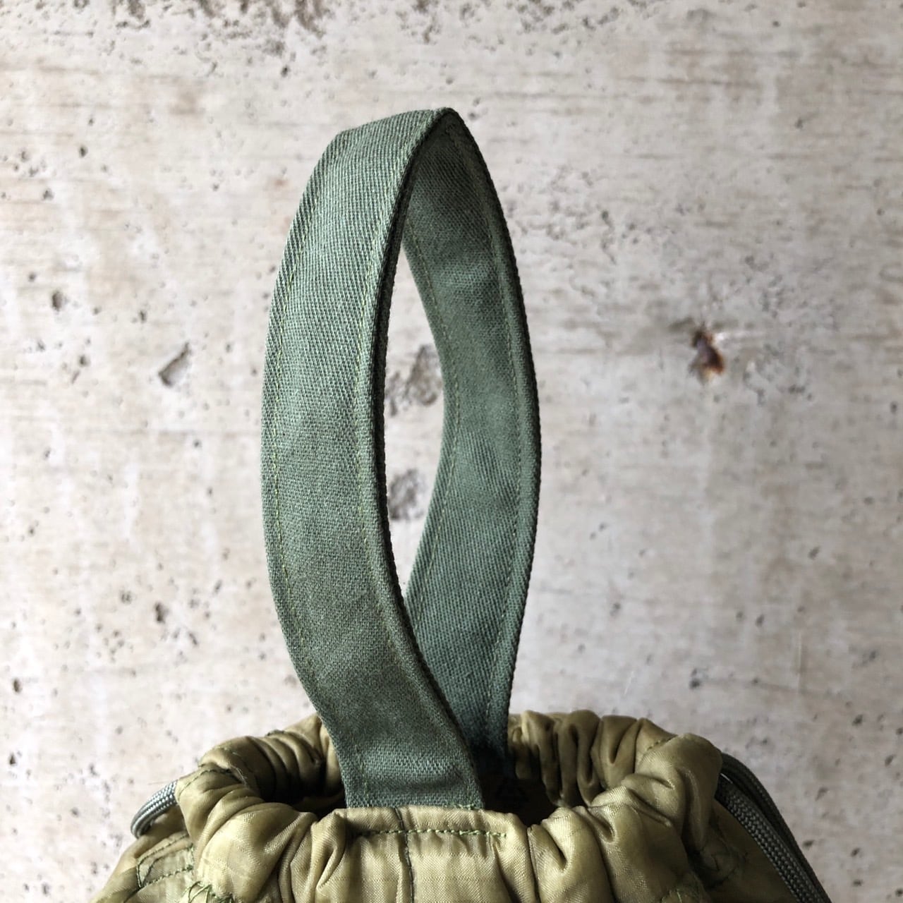 HB1004】ショルダー ミリタリー ライナーリメイクペイシェントバッグ