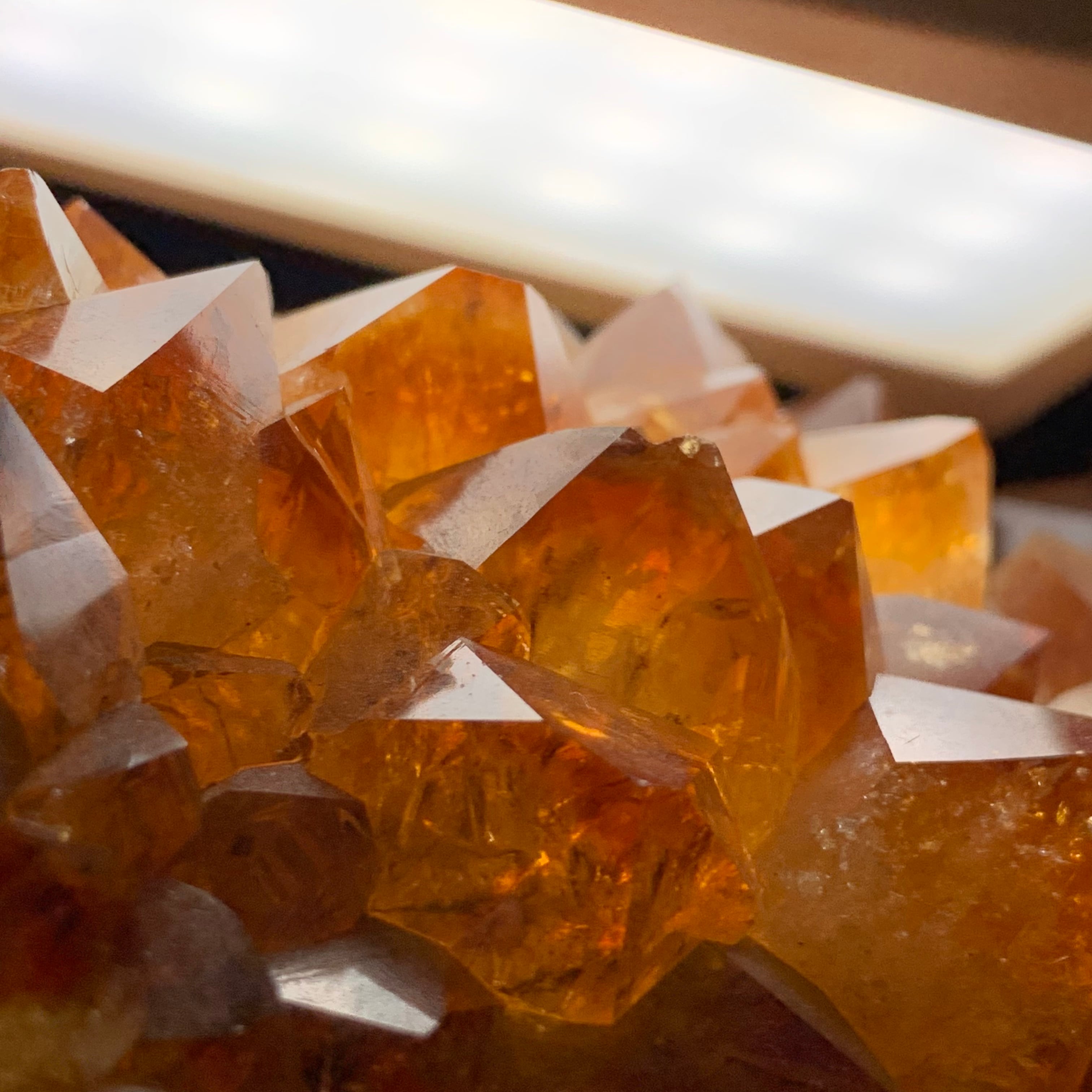 大型！ディープシトリン原石クラスター 大型☆ディープシトリン 原石クラスター | Naturaltreasure