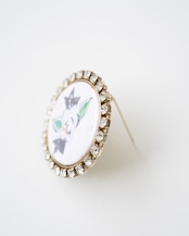 〈CHANEL〉Camellia Rhinestone Brooch 2008SS