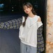 ✞ ラウンドネックジッパースタンダードプルオーバー セーター ロング レトロ ステッチ ✞ゴスロリ SM ミリ 甘ロリ クラロリ 和ロリ エレガント 黒ロリ 姫ロリ 華ロリ BB-BB95476696273