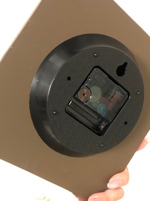 シェル正方形壁掛け時計