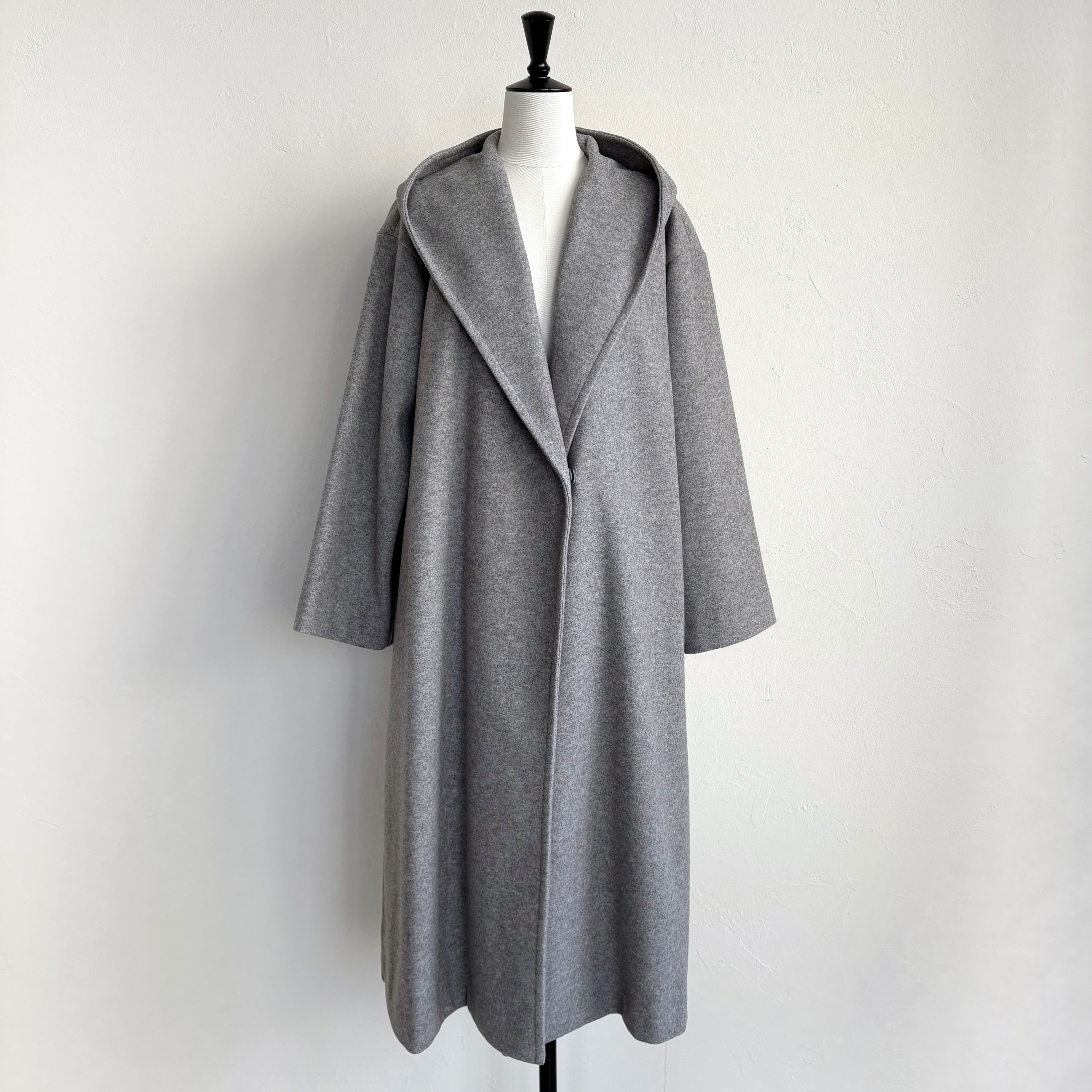 シソラス フーデッドロングコート タグ付未使用】SYSORUS フーデッドロングコート