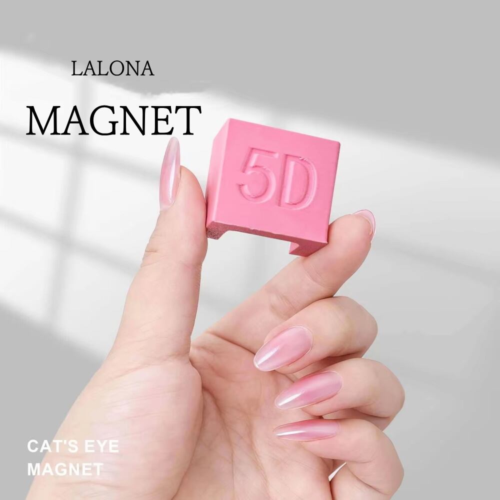 ラローナ [ LALONA ]5Dマグネット ( ホワイト/ピンク ) ジェルネイル