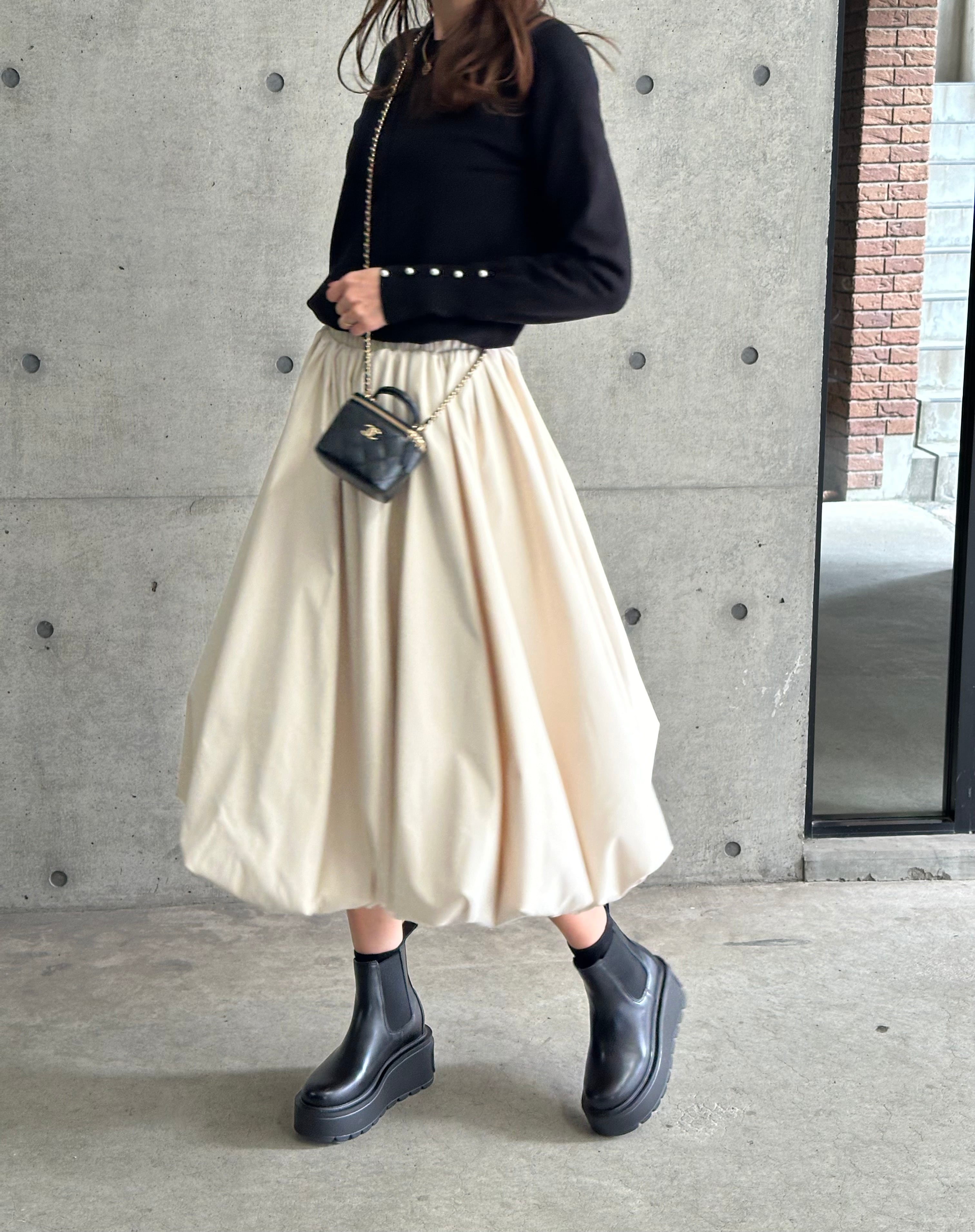 バルーンフレアスカート