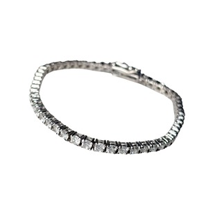 vintage silver tennis bracelet