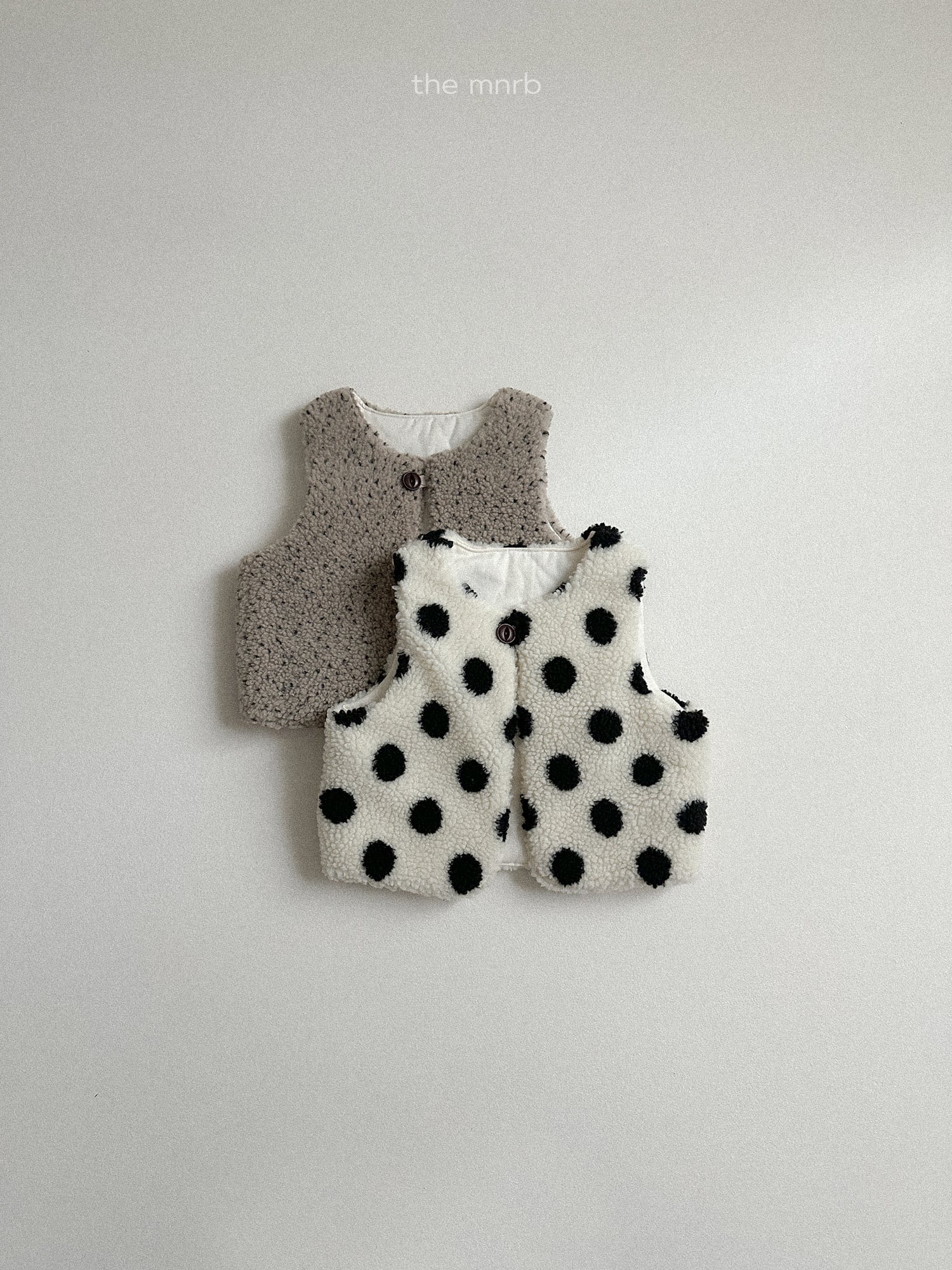 coco dumble vest【minirobe】※12月中旬発送予定