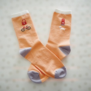 【garapago socks】郵便屋さん ソックス