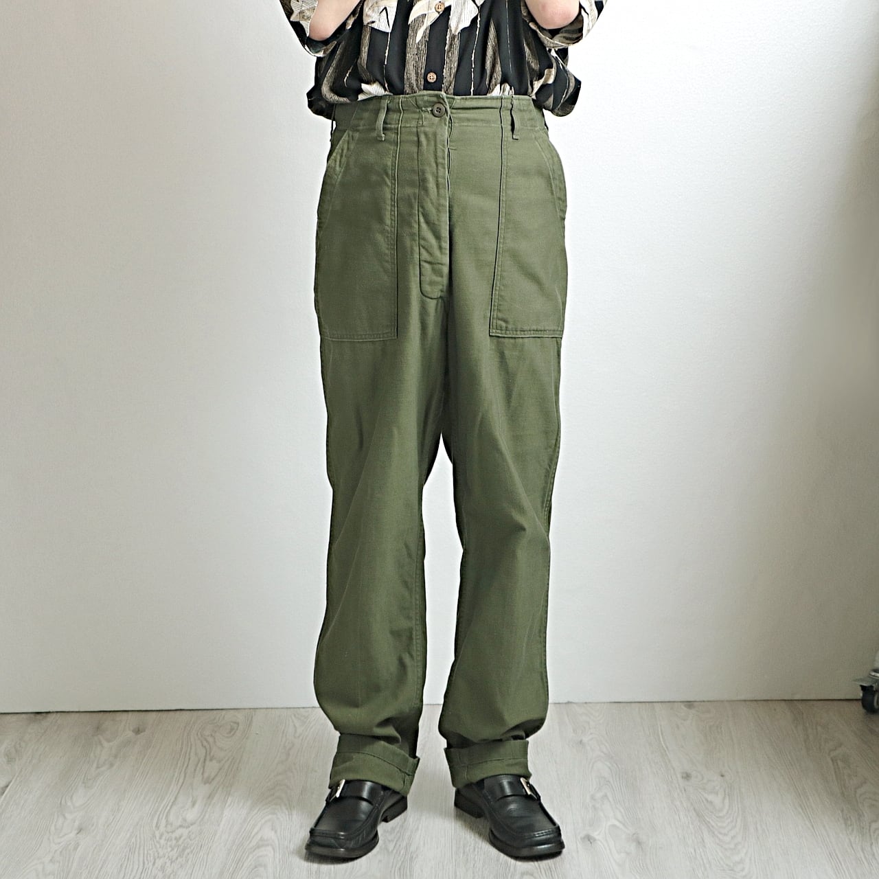 「SALE」70s ベイカーパンツ　us army og-107 e3fb6b8e10626b61883c53ff3c082d