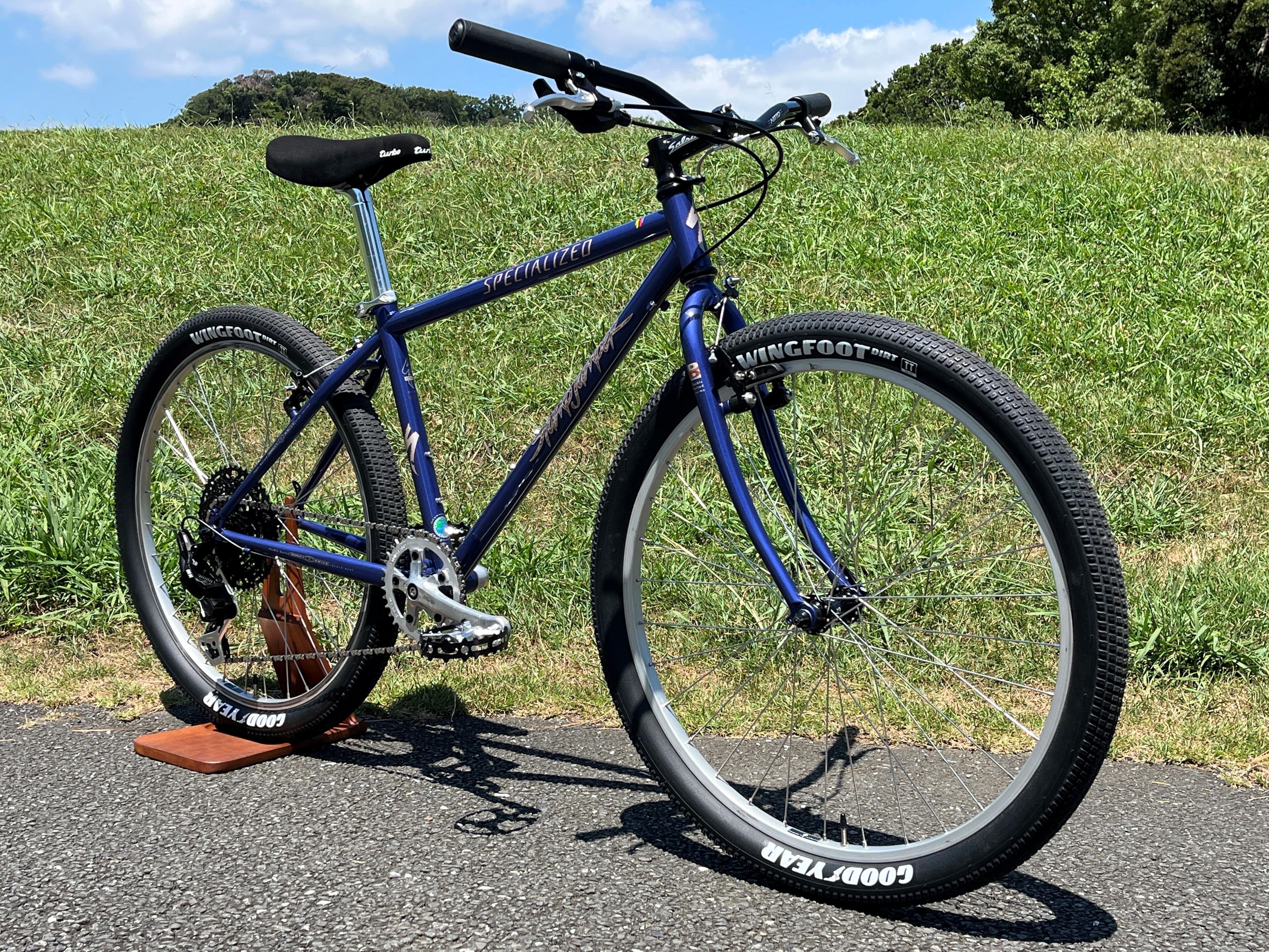 送料込 Specialized シングル ピスト BLUE LUG ビンテージ 送料込
