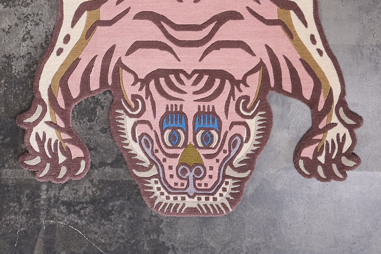 Tibetan Tiger Rug 《Lサイズ•ウール・オリジナル3・トラディショナル