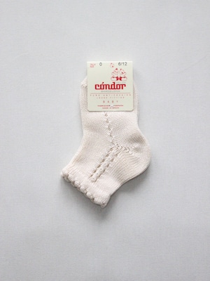 Condor Short Socks Side OW   304  SIZE  4 6