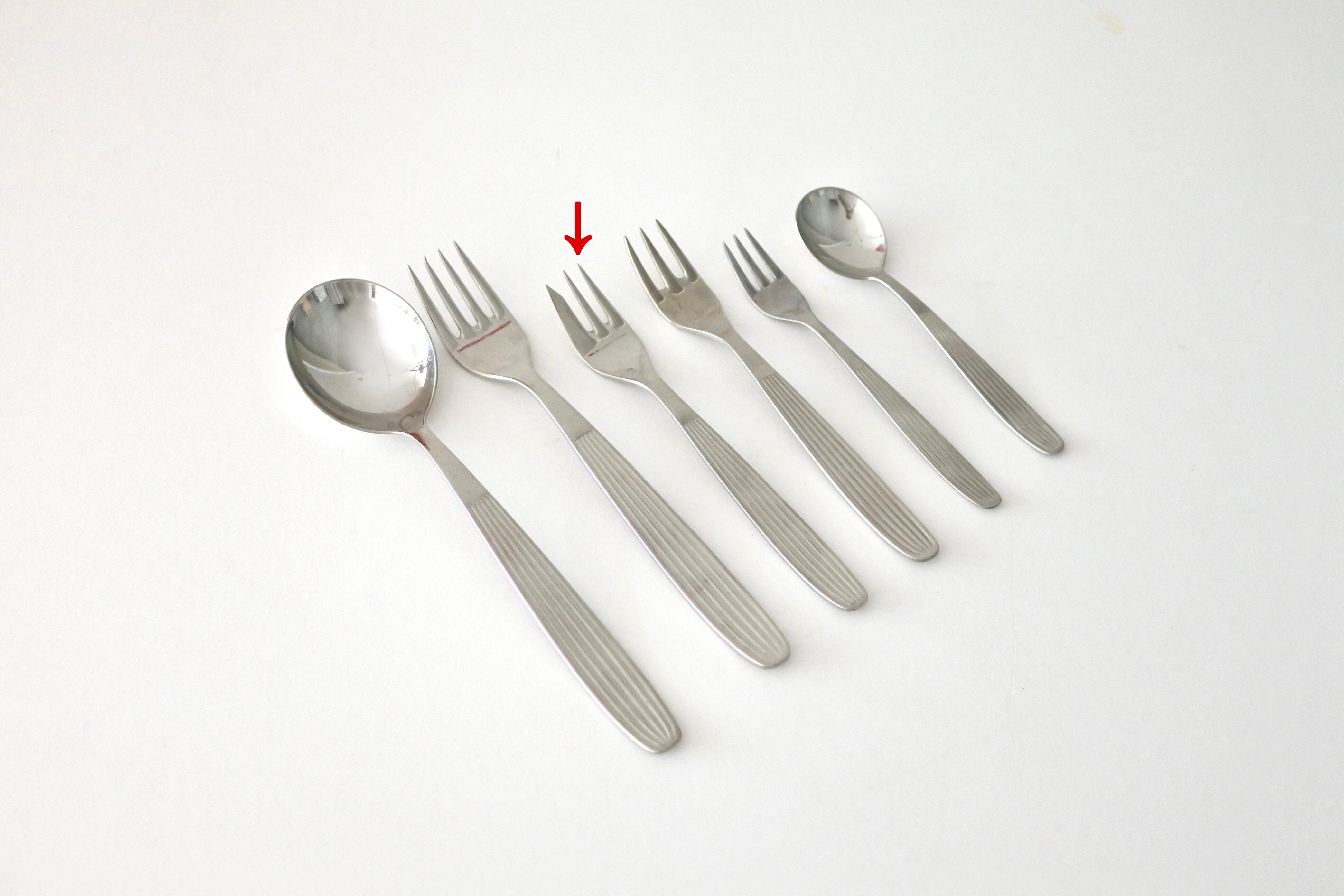 vintage HACKMAN SCANDIA pastry fork / ヴィンテージ