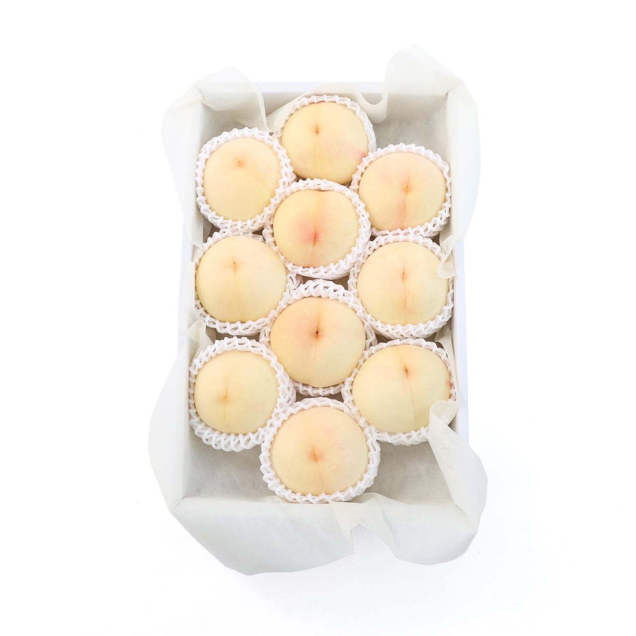 清水白桃【エース】 糖度10度以上～ロイヤル以下 4kg箱 | 東商店・岡山