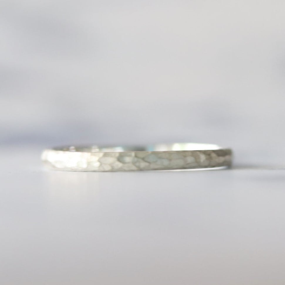 SVリング】細甲丸_槌目 | Somm Jewelry【ソムジュエリー】