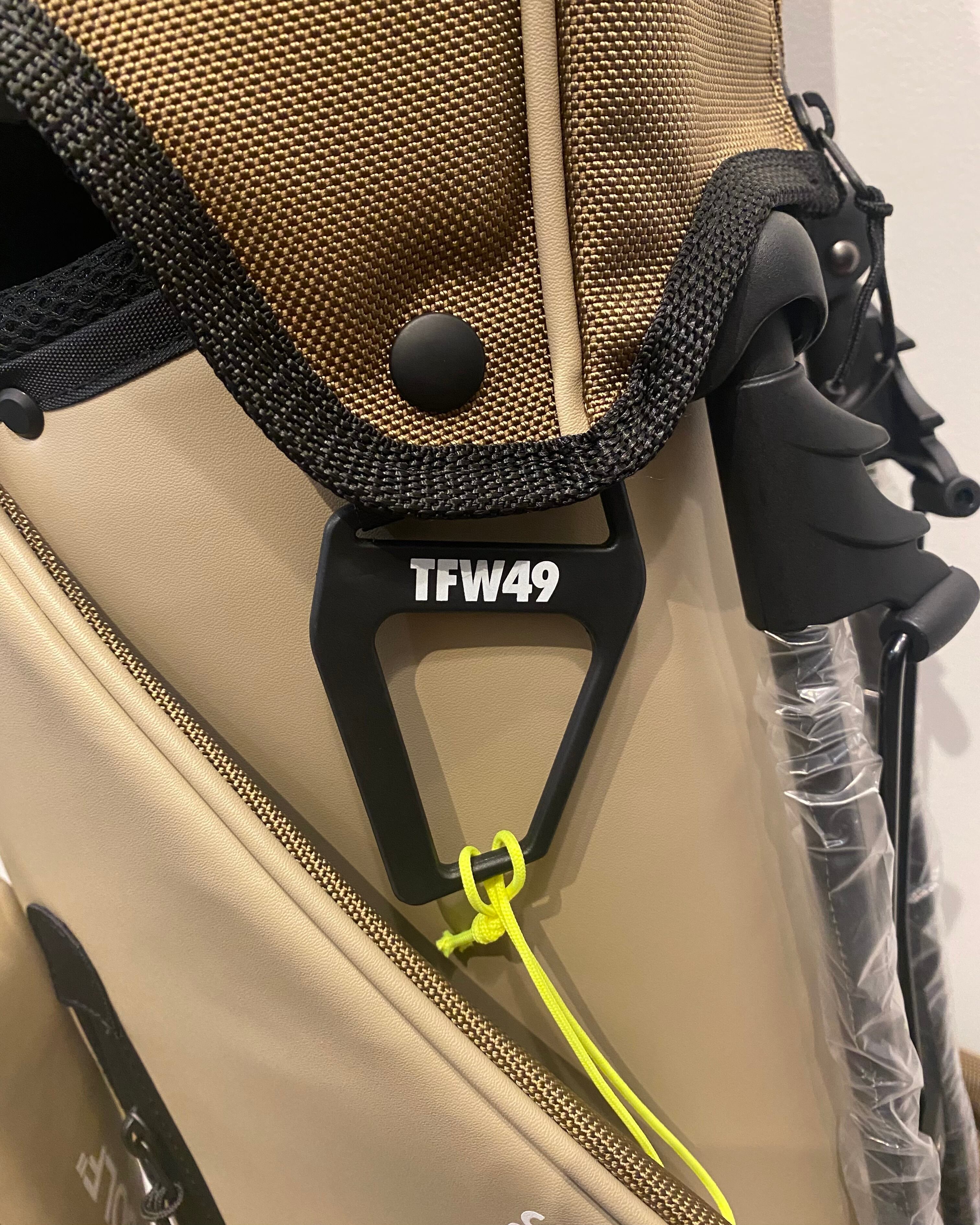 TFW49】NYLON CADDIE BAG | Sandy GOLF