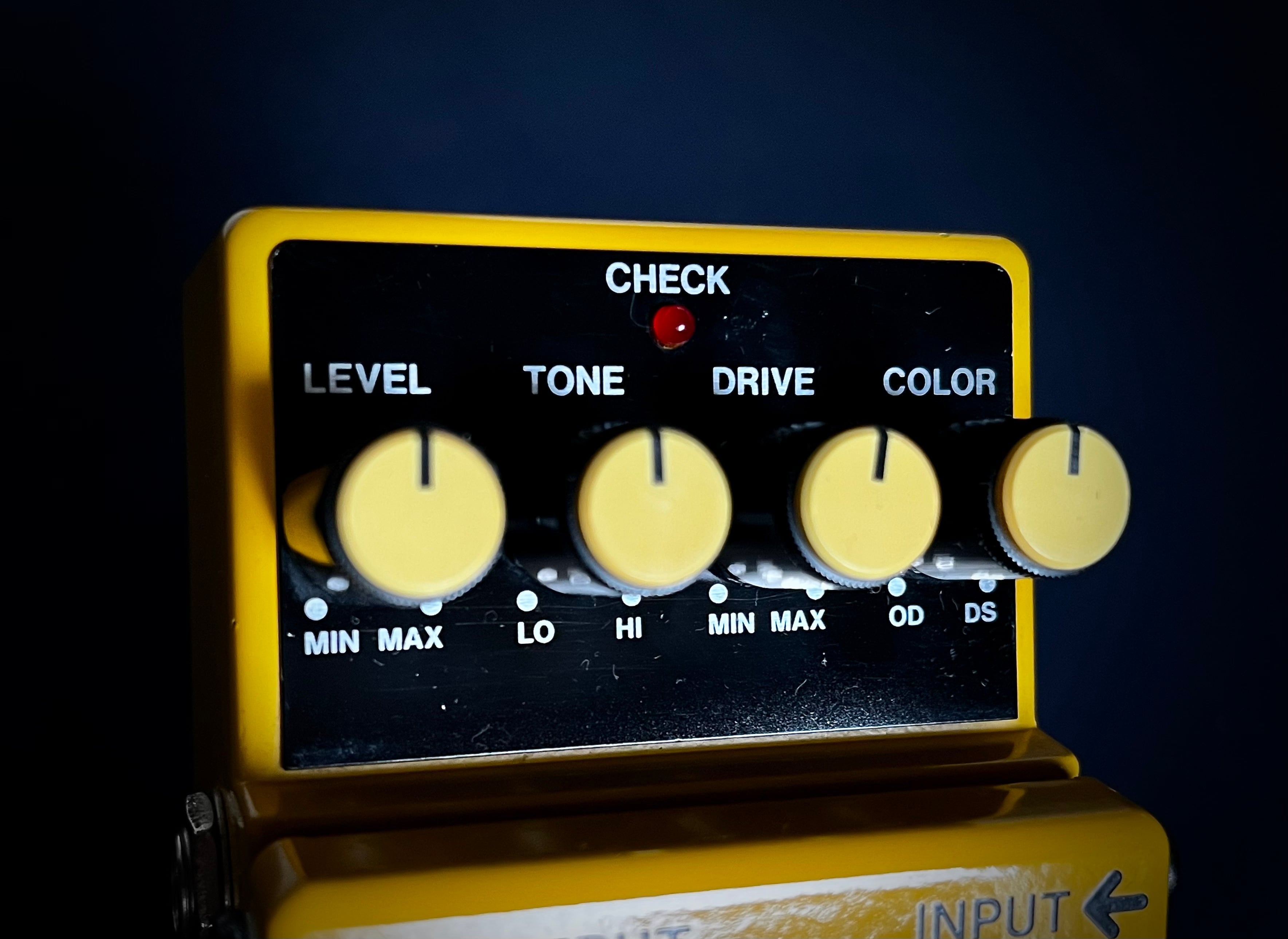 Boss OS-2 OverDrive / Distortion 1999年製 シルバーラベル