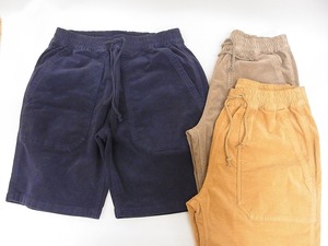 Universal Style Wear/Corduroy Easy Shorts