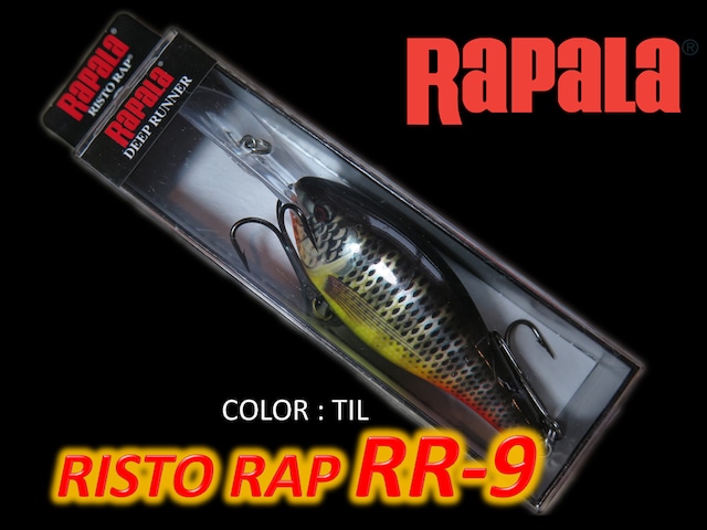 ラパラ Rapala Risto Rap RR-9 リストラップRR-9　TIL     F-L52-01