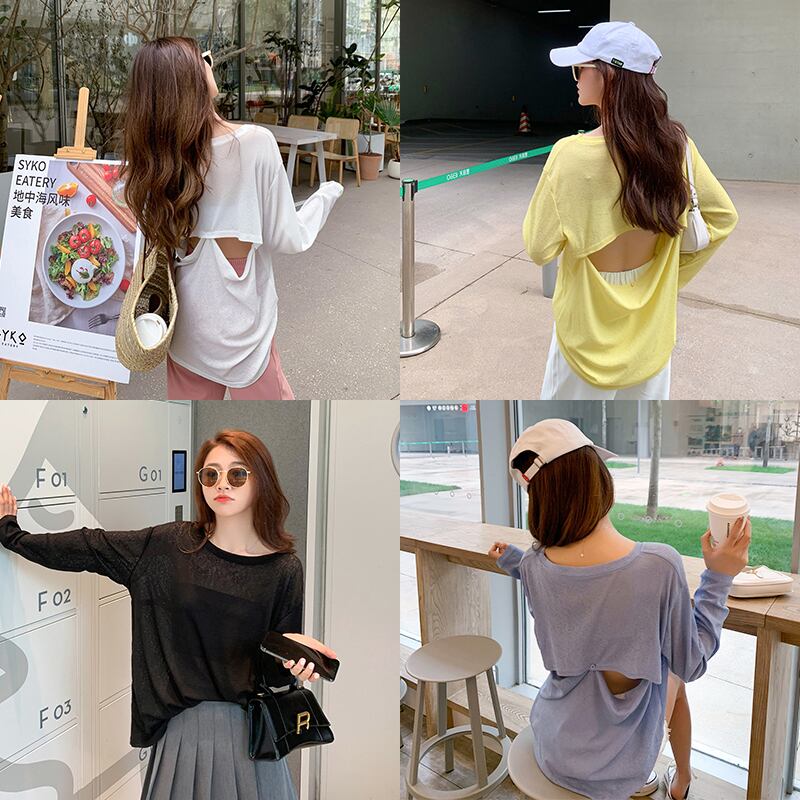 Tシャツ トップス ロング 6Du_Shop_Women25375324448