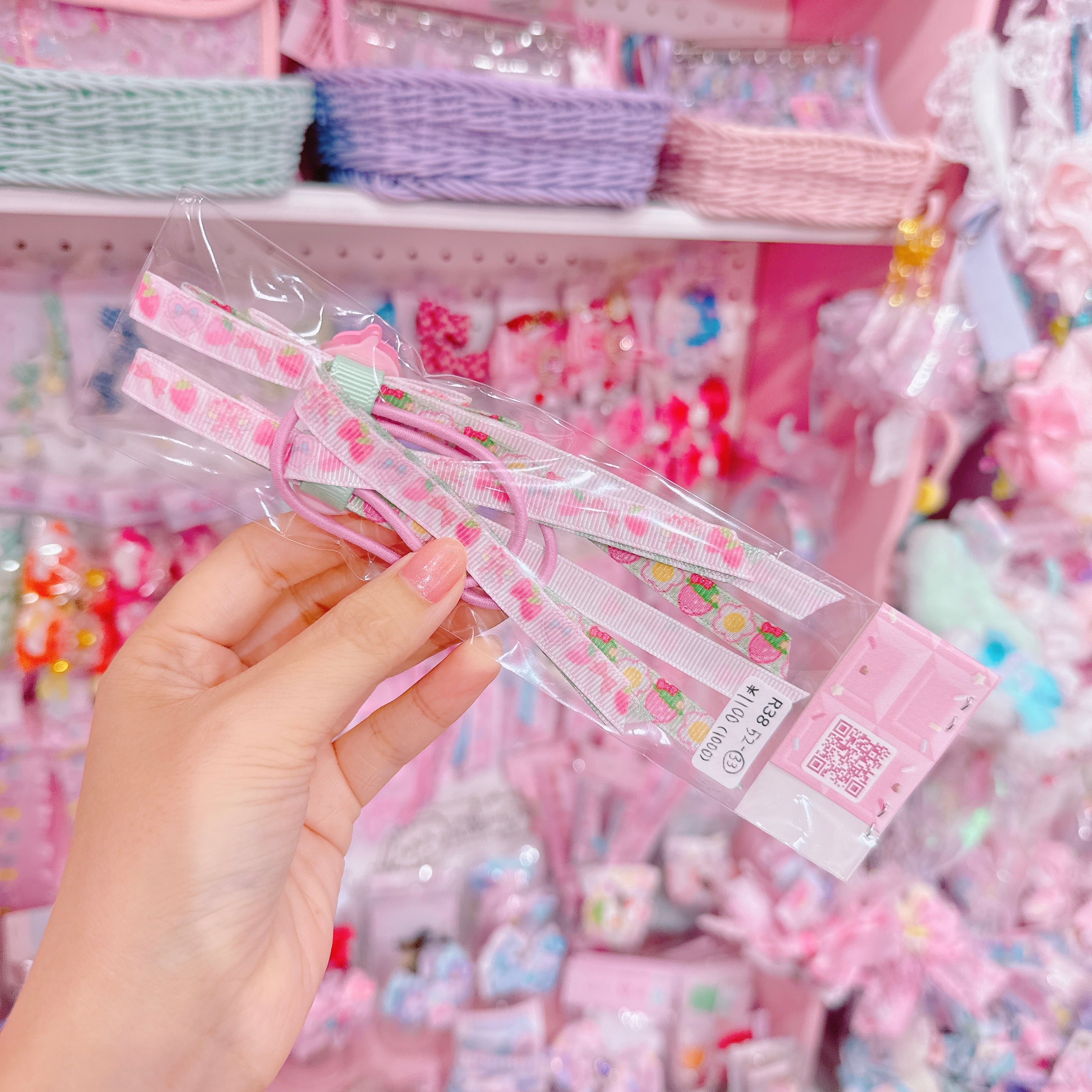 【R38】52-33細ツインポニーオーヘアゴム