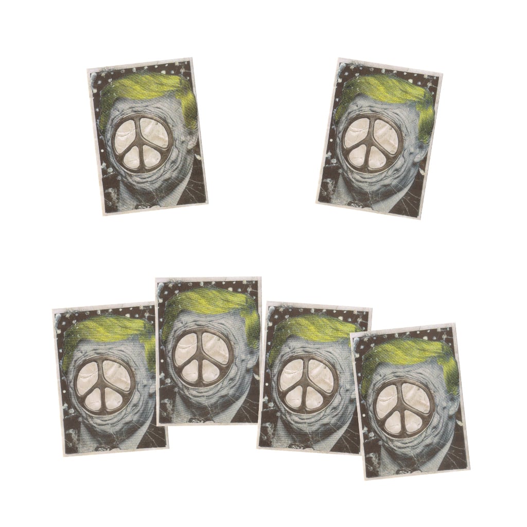 "PEACE MAKER : DONALD" 6-PACK STICKERS