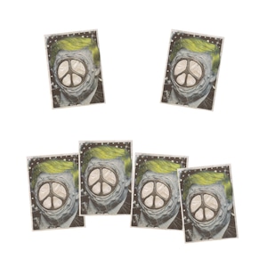 "PEACE MAKER : DONALD" 6-PACK STICKERS