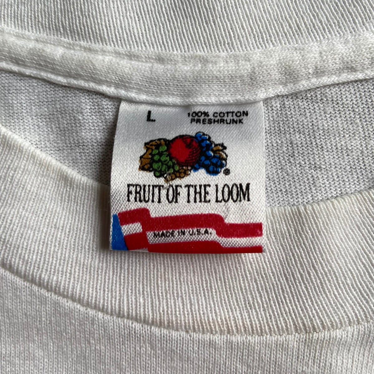 80〜90s USA バンドTシャツ【FRUIT OF THE LOOM】 古着 80年代〜90年代 USA製 FRUIT OF THE LOOM Hawai ハワイ シングル