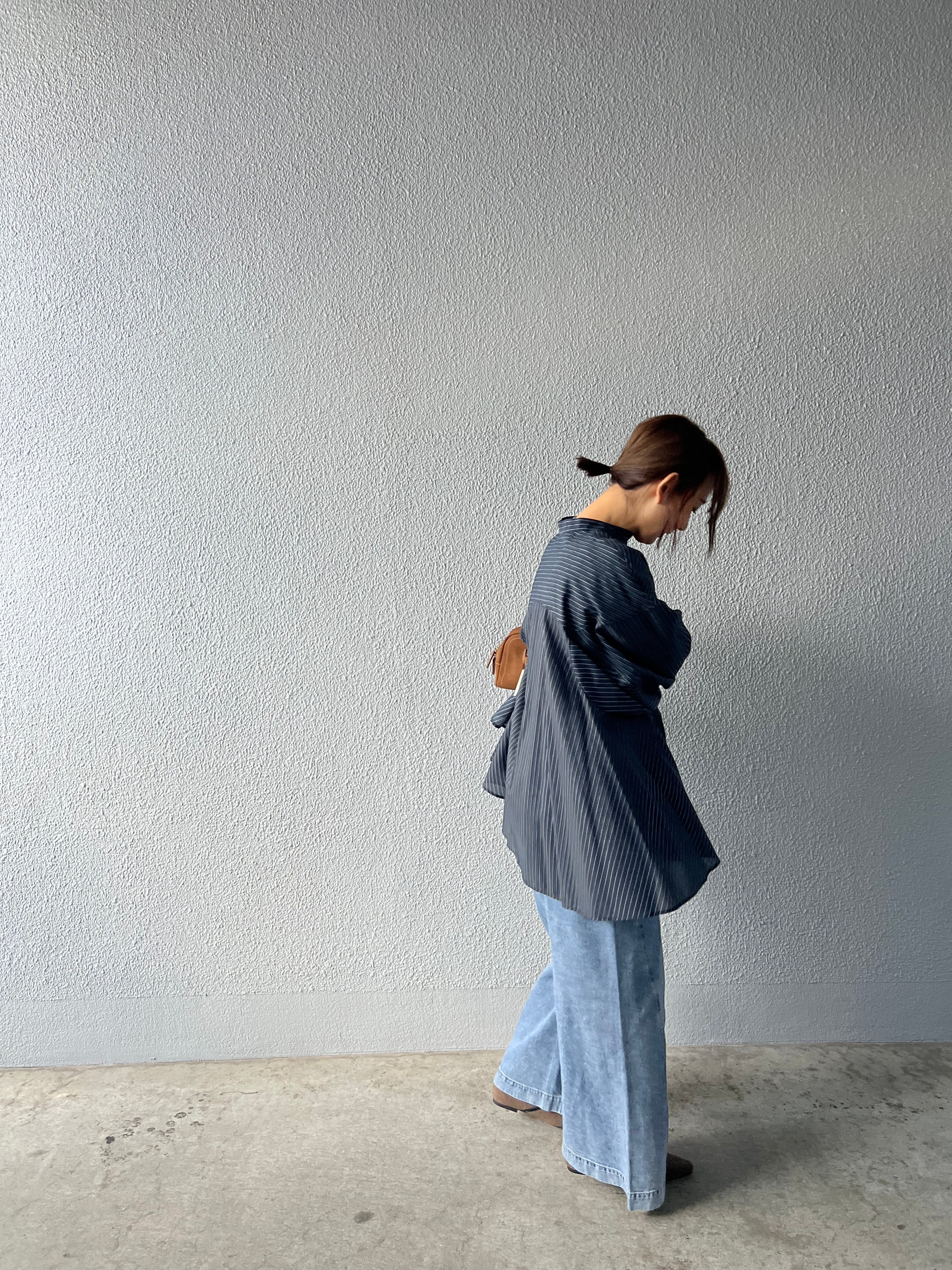 【PASSIONE】イージーワイドデニムパンツ　616617