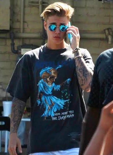 ヴィンテージ メタリカ Tシャツ LLICA ジャスティンビーバー着用 METALLICA メタリカ Tシャツ ジャスティンビーバー