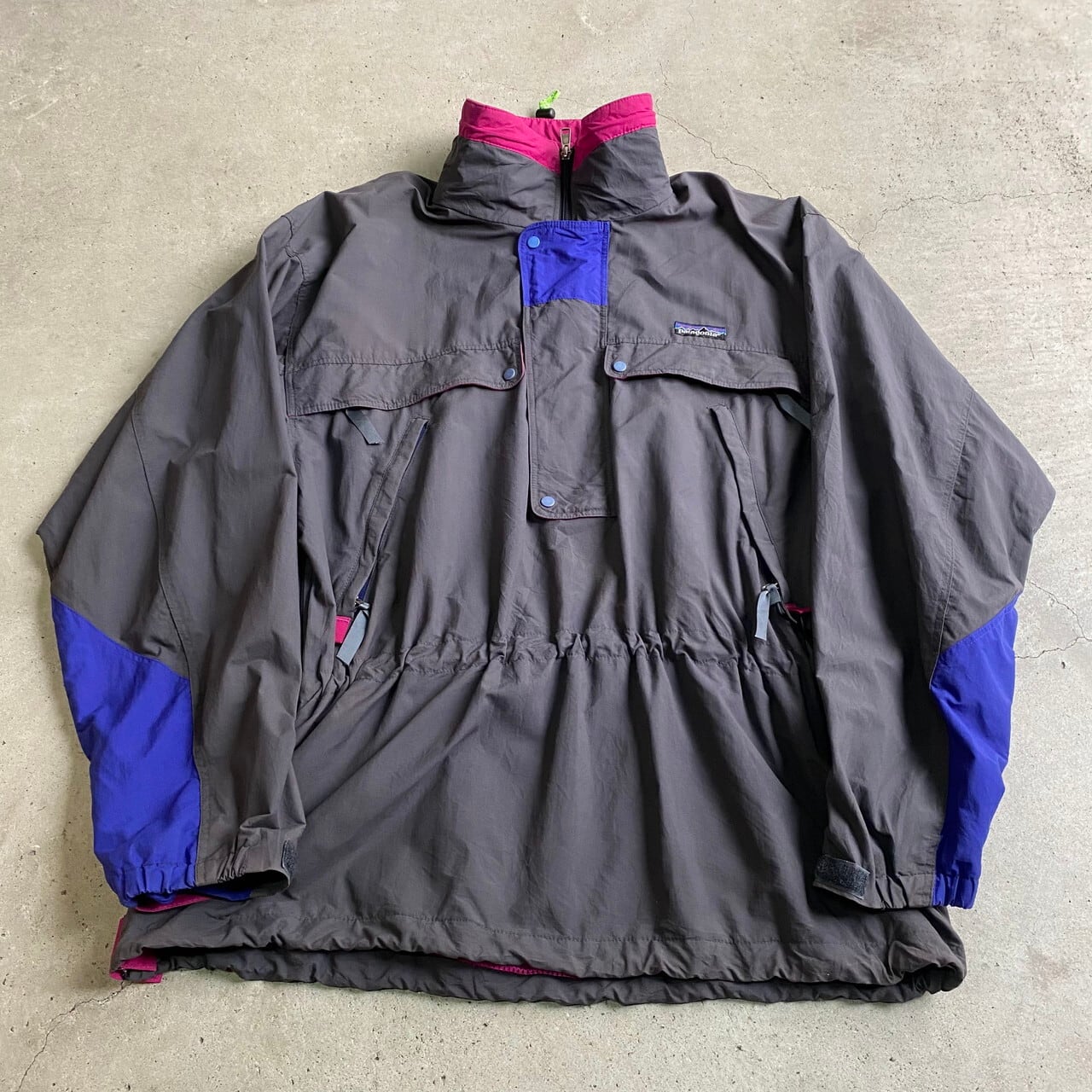 Patagonia ハーフジップ ナイロンジャケット L  USA製