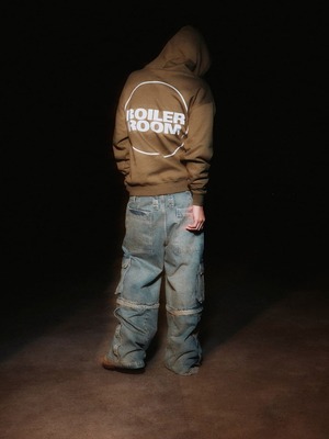 BOILER ROOM | OG HOODIE 3M (KHAKI)