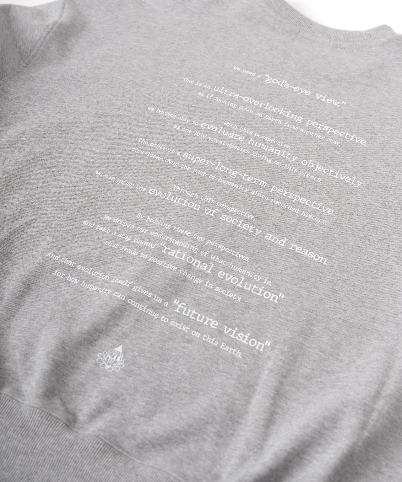 GOD'S EYE VIEW SWEAT TRAINER［HSC010］