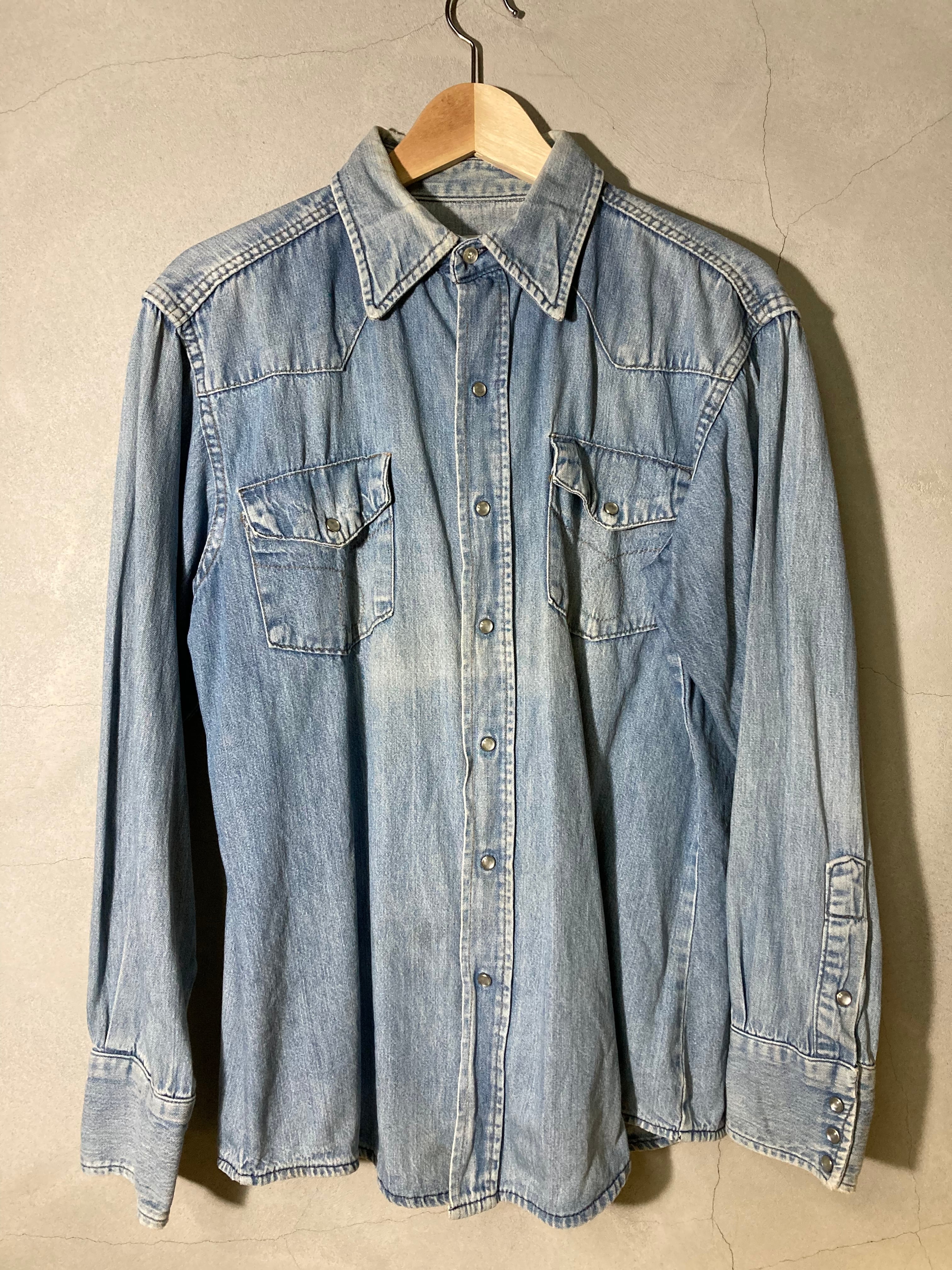 70s BIGMAC WESTERN SHIRT  (beady clothing)