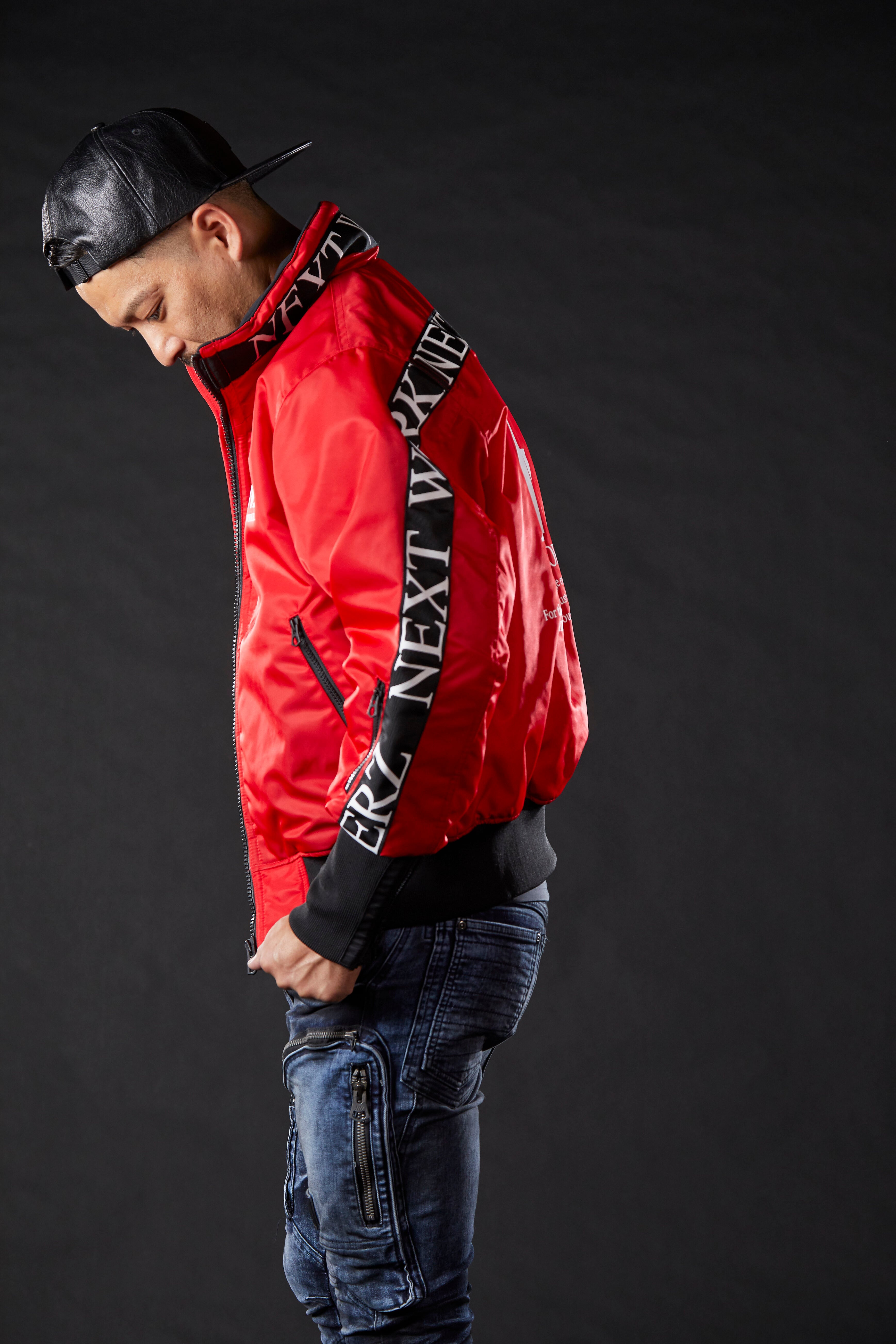 NWZ STAND JACKET【RED】 | NEXTWORKERZ STORE
