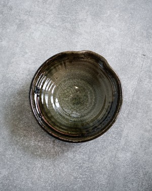 笠掛片口浅鉢 L / 平岡仁
