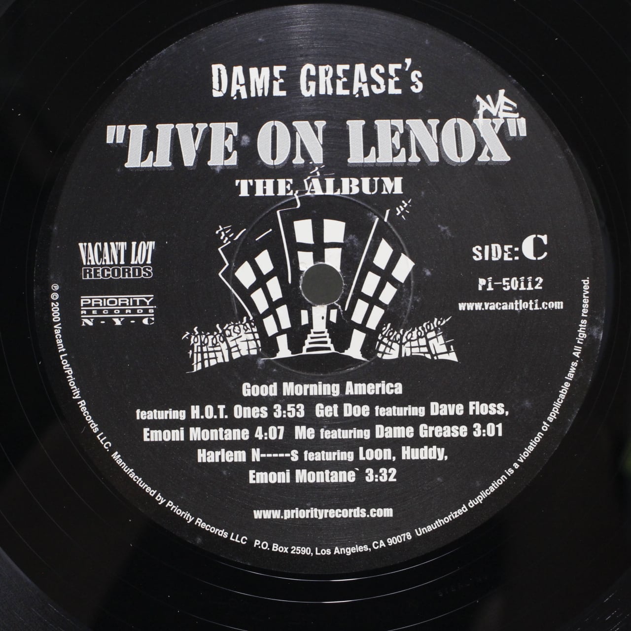 Dame Grease / Dame Grease's "Live On Lenox Ave." The Album [P1 50112] - 画像5