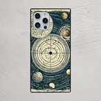 受注生産 iPhoneケース 月相サークルの天体図｜星図アート STAR075A